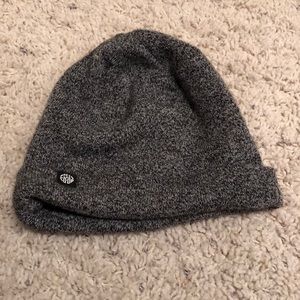 REI Coop black heather beanie